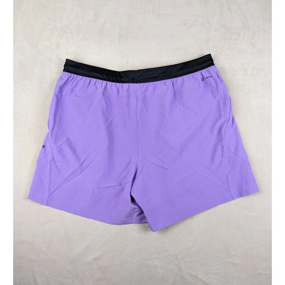 Adidas 2XL Mens Shorts‎ IT5709 Axis WVN 6 NWT Violet Fusion